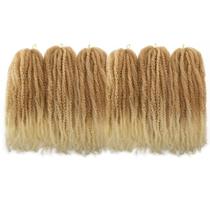 Extensões de cabelo BYKSVIOC Marley Hair 18cm Afro Twist