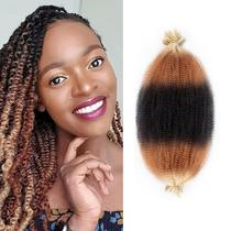 Extensões de cabelo Celie Springy Afro Twist 30 cm, 8 pacotes Extensões de cabelo Celie Springy Afro Twist 30 cm, 8 pacotes