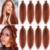 Extensões de cabelo Celie Springy Afro Twist Copper Red 18" Extensões de cabelo Celie Springy Afro Twist Copper Red 18"