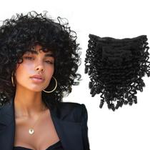 Extensões de cabelo Clip in ABH AMAZINGBEAUTY HAIR Loose Curly Extensões de cabelo Clip in ABH AMAZINGBEAUTY HAIR Loose Curly