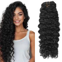 Extensões de cabelo Clip in ABH AMAZINGBEAUTY HAIR Natural Wavy Extensões de cabelo Clip in ABH AMAZINGBEAUTY HAIR Natural Wavy