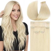 Extensões de cabelo Clip in Full Shine Light Blonde 16 polegadas 65 g Extensões de cabelo Clip in Full Shine Light Blonde 16 polegadas 65 g