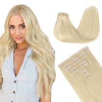 Extensões de cabelo Clip in GOO GOO Real Human Hair 18 polegadas 130g Extensões de cabelo Clip in GOO GOO Real Human Hair 18 polegadas 130g