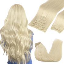 Extensões de cabelo Clip in GOO GOO Real Human Hair 22 polegadas 150g