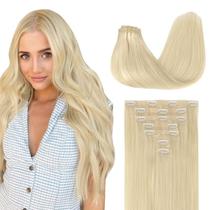 Extensões de cabelo Clip in GOO GOO Real Human Hair 22 polegadas