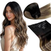 Extensões de cabelo Clip in LaAvoo Real Human Hair 120 g 7 unidades