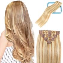 Extensões de cabelo Clip In LORIEN Real Human Hair 60cm 120g