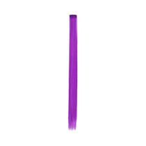 Extensões De Cabelo Coloridas De 22 Polegadas Clip-in Omber Lisas Sintéticas Para Meninas Pacote Com