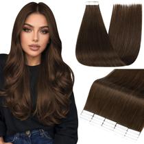 Extensões de cabelo com fita adesiva Full Shine 18 polegadas 50 g 20 unidades 4A Extensões de cabelo com fita adesiva Full Shine 18 polegadas 50 g 20 unidades 4A