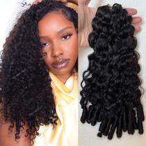 Extensões de cabelo com tranças de crochê Meadow Hair 20 polegadas 60g Extensões de cabelo com tranças de crochê Meadow Hair 20 polegadas 60g