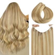 Extensões de cabelo de arame HOTBANANA 20 polegadas 110 g Light Blonde Extensões de cabelo de arame HOTBANANA 20 polegadas 110 g Light Blonde