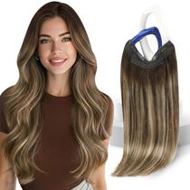 Extensões de cabelo de arame Sunny Hair Real Human 40cm 85g Brown Extensões de cabelo de arame Sunny Hair Real Human 40cm 85g Brown