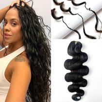 Extensões de cabelo de crochê RHEANNA Knotless Body Wave 14 polegadas Extensões de cabelo de crochê RHEANNA Knotless Body Wave 14 polegadas