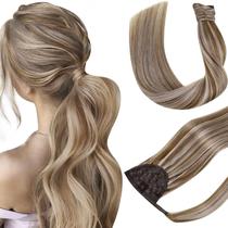 Extensões de cabelo de rabo de cavalo Hetto Real Human Hair 20 em 80g