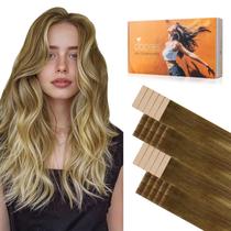 Extensões de cabelo DOORES Invisi Edge Tape-in 50g 20in Virgin Hair Extensões de cabelo DOORES Invisi Edge Tape-in 50g 20in Virgin Hair