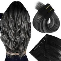 Extensões de Cabelo Easyouth Ombre Balayage 40 cm 80 g