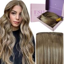 Extensões de cabelo Fshine Genius Weft Sew in Human Hair 50g Extensões de cabelo Fshine Genius Weft Sew in Human Hair 50g