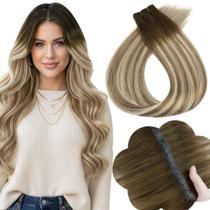 Extensões de cabelo Full Shine Butterfly Weft 22 cm marrom oliva