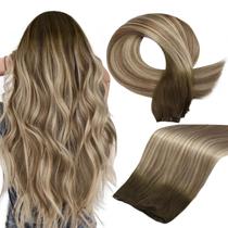 Extensões de cabelo Full Shine Invisible Weft 18cm 50g Blonde