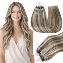 Extensões de cabelo Full Shine Micro Bead 50 g 20 polegadas de cabelo humano