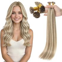 Extensões de cabelo Full Shine Mini Flat Tip 20 cm 50 g 100% cabelo humano Extensões de cabelo Full Shine Mini Flat Tip 20 cm 50 g 100% cabelo humano