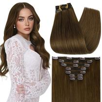 Extensões de cabelo Full Shine Real Human Hair 20 polegadas 120 g