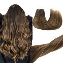 Extensões de cabelo GOO GOO Clip em 20 polegadas, 120 g, 7 peças, morena Extensões de cabelo GOO GOO Clip em 20 polegadas, 120 g, 7 peças, morena