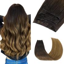 Extensões de cabelo GOO GOO Genius Weft Human Hair 14cm 40g