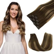 Extensões de cabelo GOO GOO Real Human Hair 14 polegadas 60 g 4 unidades Extensões de cabelo GOO GOO Real Human Hair 14 polegadas 60 g 4 unidades