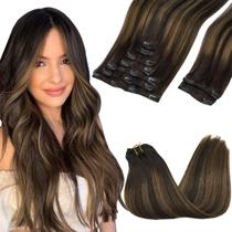 Extensões de cabelo GOO GOO Real Human Hair 24 polegadas 150 g 9 unidades