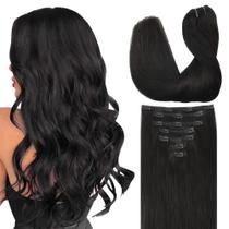 Extensões de cabelo GOO GOO Real Human Hair 26 polegadas 180 g 7 unidades