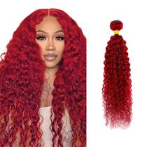 Extensões de cabelo GVEOXVO Burgundy Kinky Curly 26 no Brasil Extensões de cabelo GVEOXVO Burgundy Kinky Curly 26 no Brasil