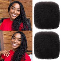 Extensões de cabelo Haftaluv Afro Kinky Curly 10 polegadas 100g Extensões de cabelo Haftaluv Afro Kinky Curly 10 polegadas 100g
