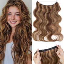 Extensões de cabelo Halo Rich Choices Real Human Hair 30 cm