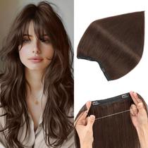 Extensões de cabelo Halo S-noilite 100% cabelo humano real 55g/30cm