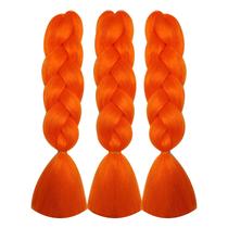 Extensões de cabelo Herina Orange Bright-Orange 60 cm 3 unidades Extensões de cabelo Herina Orange Bright-Orange 60 cm 3 unidades