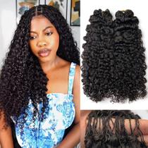 Extensões de cabelo humano de crochê INSBEAUTY Water Deep Wave 16 polegadas Extensões de cabelo humano de crochê INSBEAUTY Water Deep Wave 16 polegadas