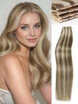 Extensões de cabelo humano WIGNEE 2 peças 16" 100g Remy 9A/60