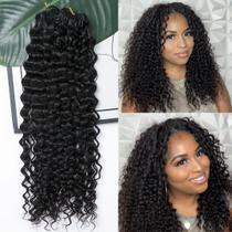 Extensões de Cabelo Humano Y WIGS 18" Water Wave 100 Mechas Extensões de Cabelo Humano Y WIGS 18" Water Wave 100 Mechas