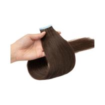 Extensões De Cabelo Invisíveis De 12-20 Polegadas Leves 20pcs PU Skin Weft Extensões De Cabelo Liso