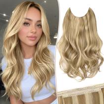Extensões de cabelo KookaStyle Invisible Wire Long Wavy 40cm
