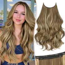 Extensões de cabelo KookaStyle Invisible Wire Long Wavy 50cm