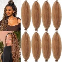 Extensões de cabelo Kossys Springy Afro Twist 16 cm, 8 pacotes