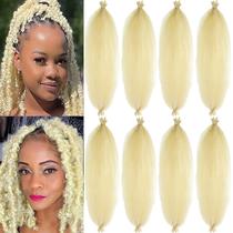 Extensões de cabelo Kossys Springy Afro Twist 16 cm, 8 pacotes
