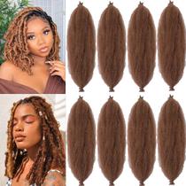 Extensões de cabelo Kossys Springy Afro Twist 16cm para mulheres negras