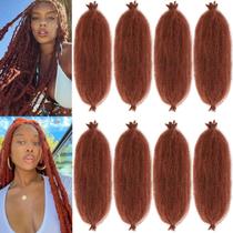 Extensões de cabelo Kossys Springy Afro Twist 55 cm, 8 pacotes