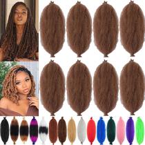 Extensões de cabelo Kossys Springy Afro Twist 55 cm, 8 pacotes