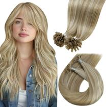 Extensões de cabelo LaAvoo U Tip Human Hair Blonde 14 polegadas 50g/50s