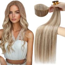 Extensões de cabelo Moresoo Genius Weft Remy Human Hair 50g 18in Extensões de cabelo Moresoo Genius Weft Remy Human Hair 50g 18in