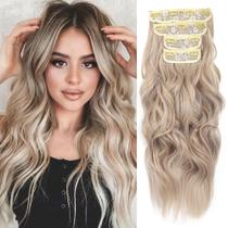 Extensões de cabelo MSBELLE Long Wavy 20 polegadas sintéticas 200g Extensões de cabelo MSBELLE Long Wavy 20 polegadas sintéticas 200g